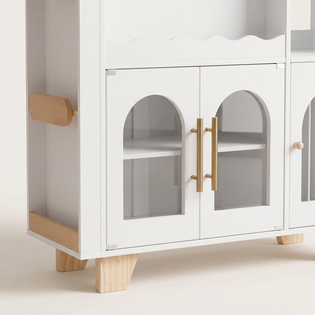 Wooden Montessori Bookcase