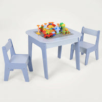 4-in-1 Montessori Activity Table with Chairs
