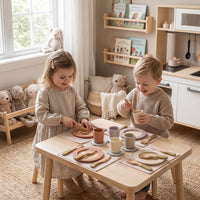 Montessori Wooden Tableware Set