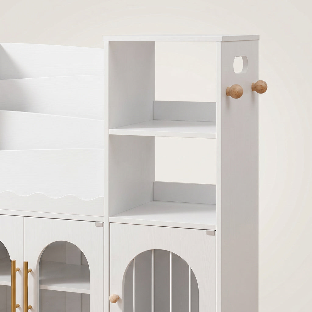 Wooden Montessori Bookcase
