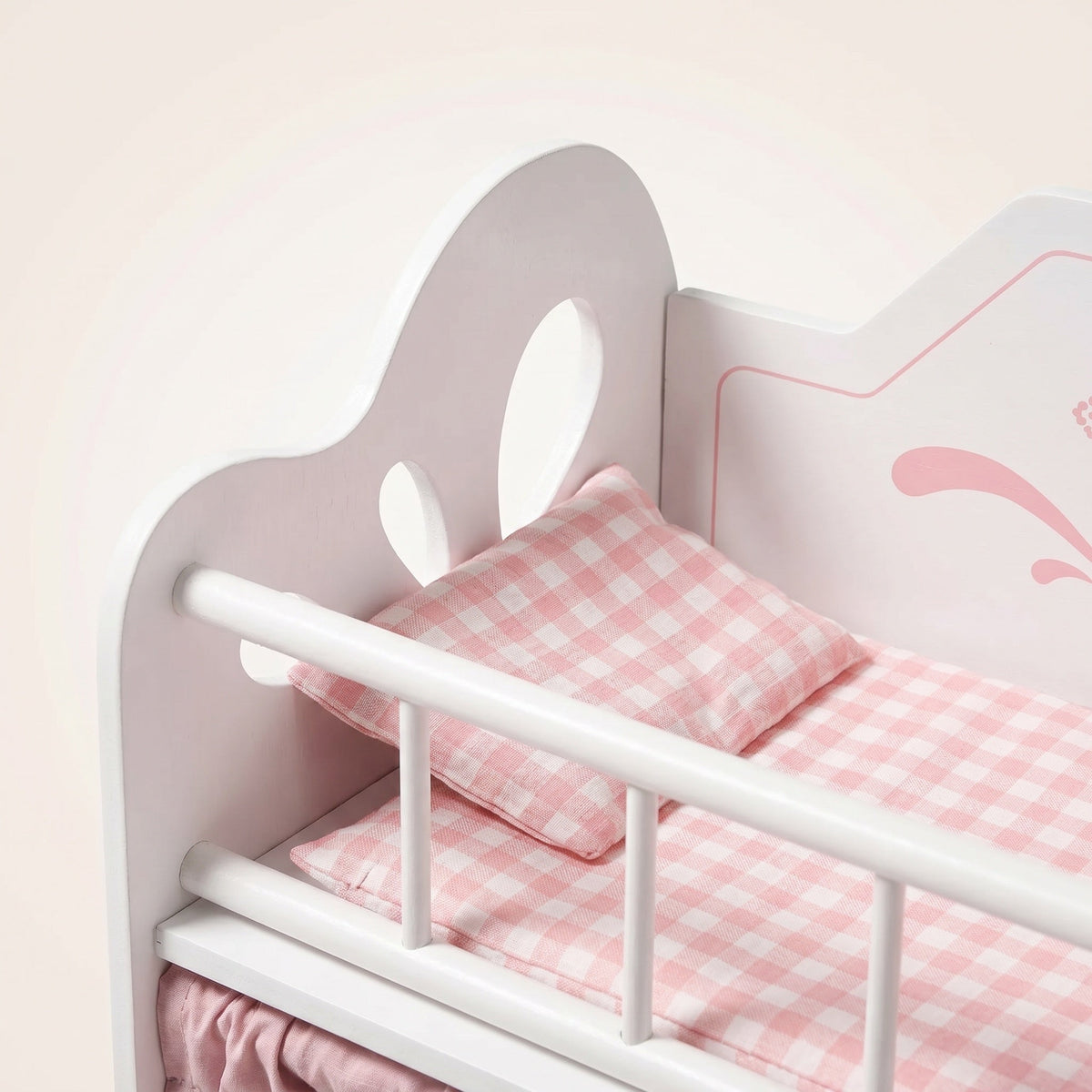 Montessori Doll Bed with Storage and Closet