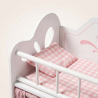 Montessori Doll Bed with Storage and Closet