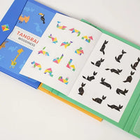 Montessori Magnetic Tangram Book