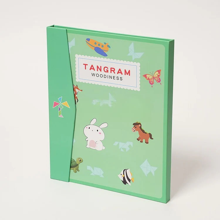 Montessori Magnetic Tangram Book