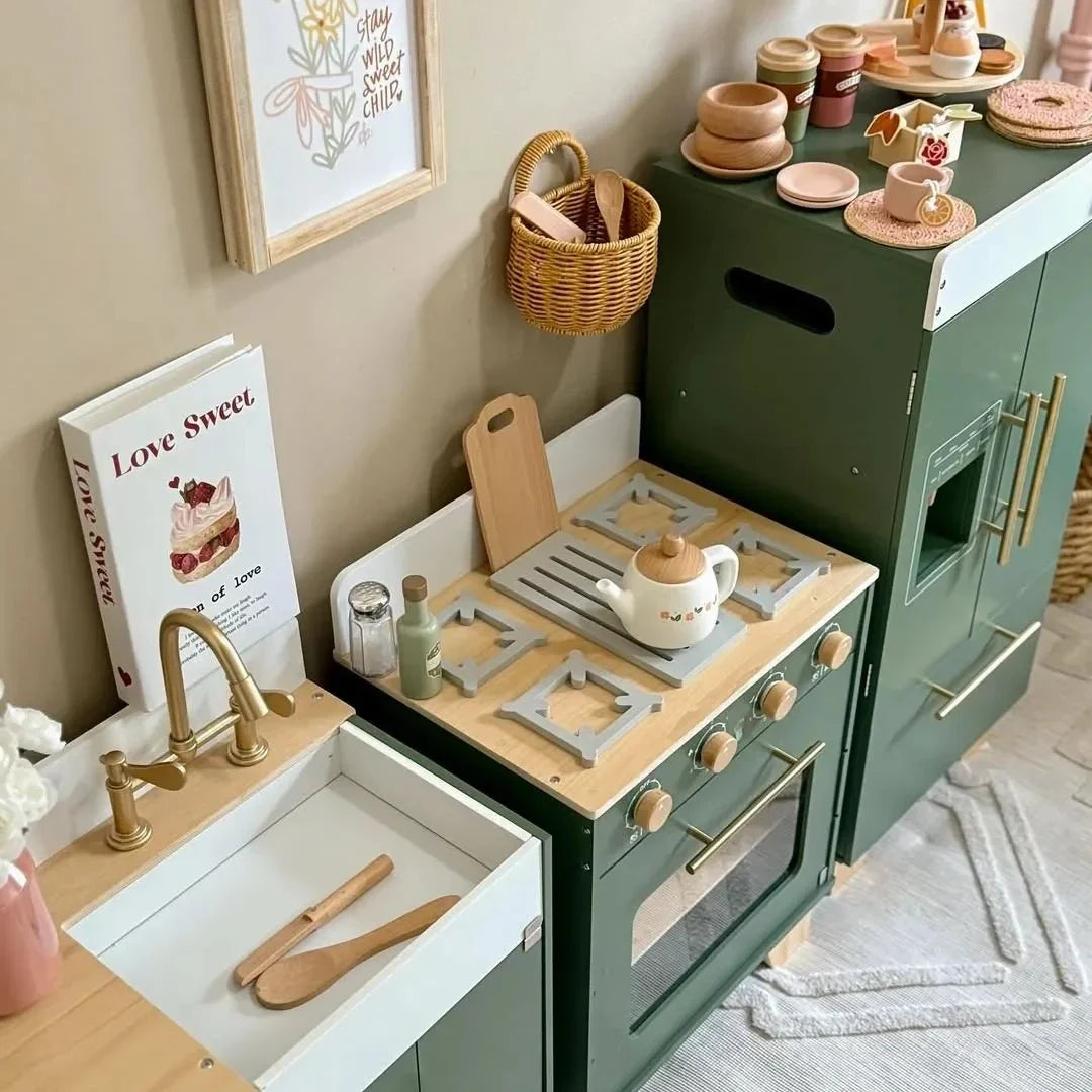 Imitation Wooden Montessori Furniture for the Kitchen and Home