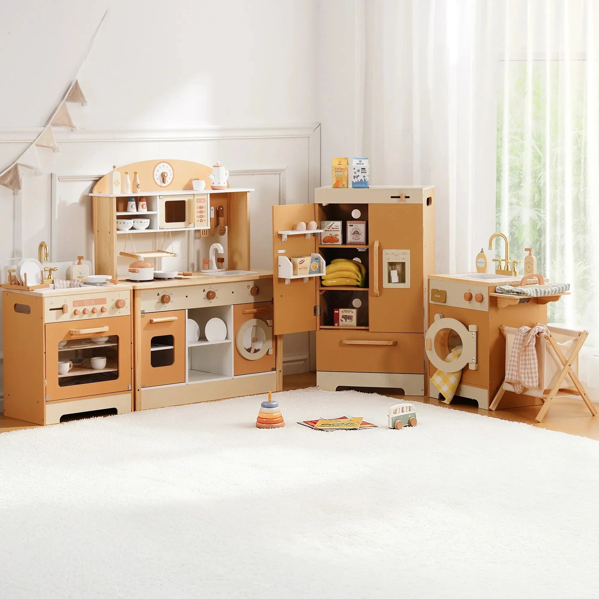 Multifunctional Imitation Wooden Montessori Furniture for Children