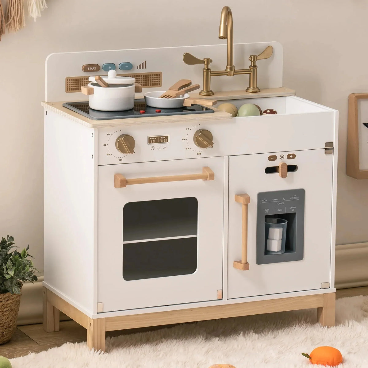 Mini Wooden Montessori Kitchen