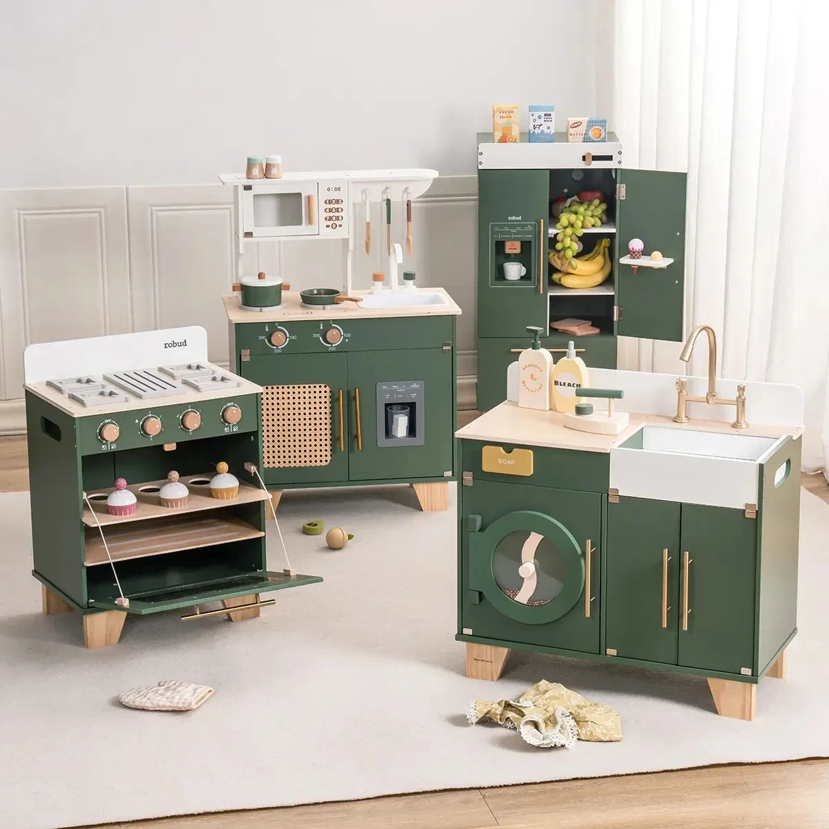 Imitation Wooden Montessori Furniture for the Kitchen and Home