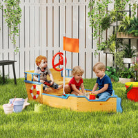 Montessori Sandbox Boat