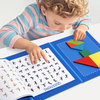 Montessori Magnetic Tangram Book