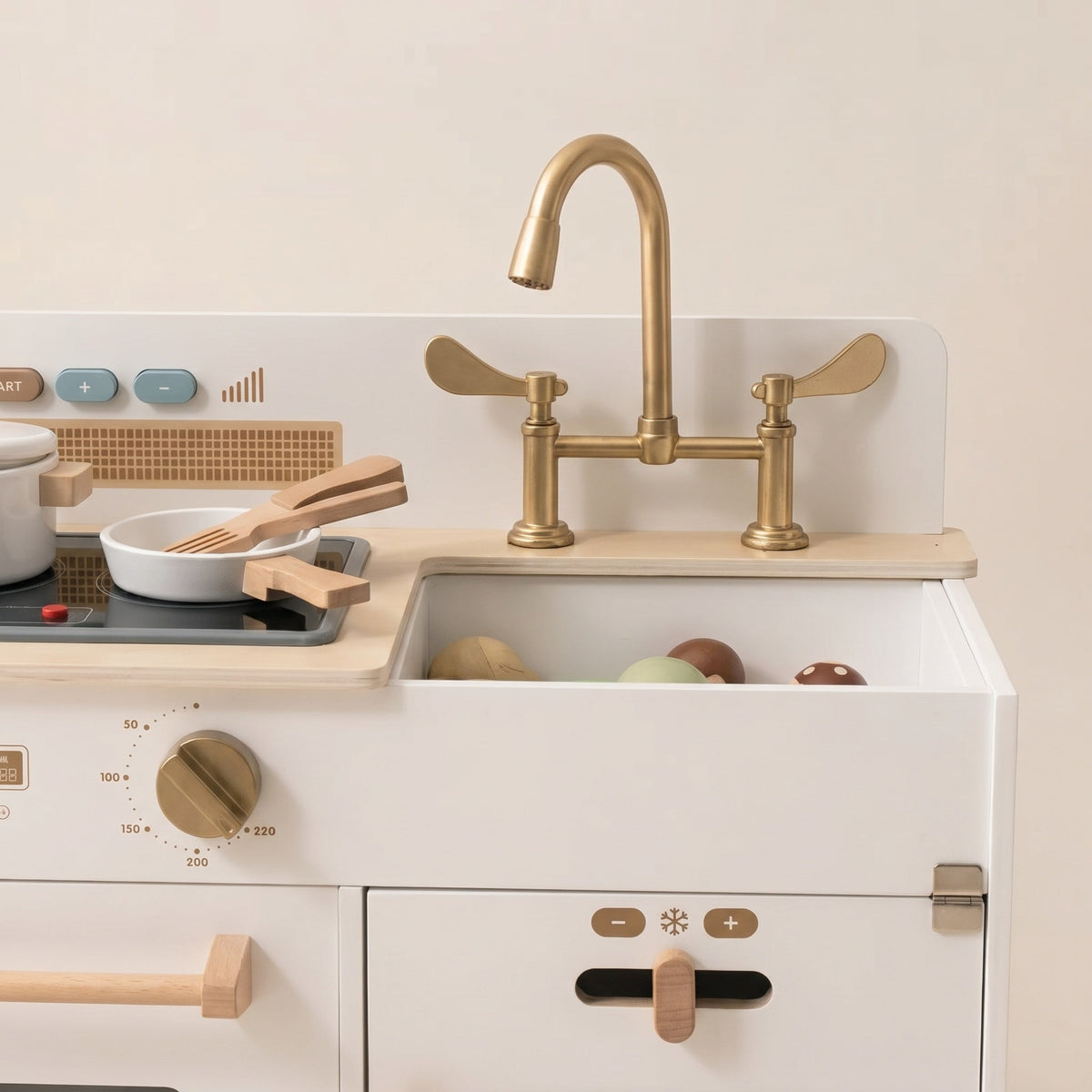 Mini Wooden Montessori Kitchen