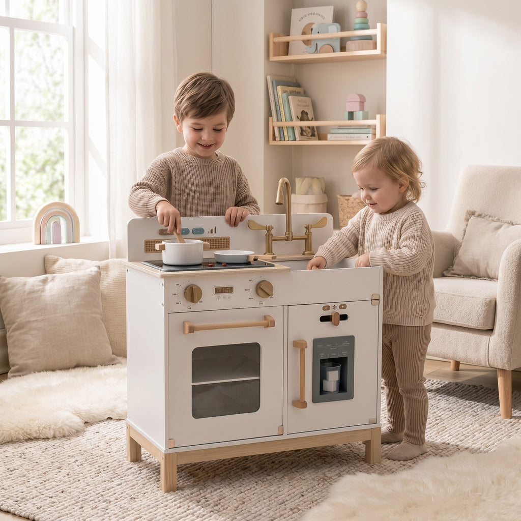 Mini Wooden Montessori Kitchen