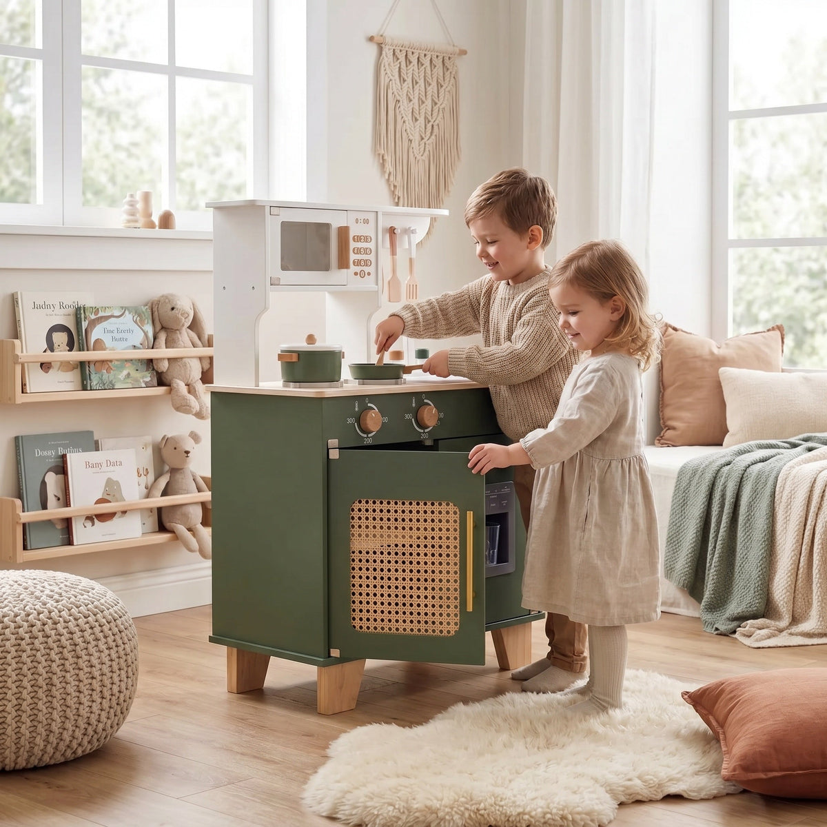 Imitation Wooden Montessori Furniture for the Kitchen and Home