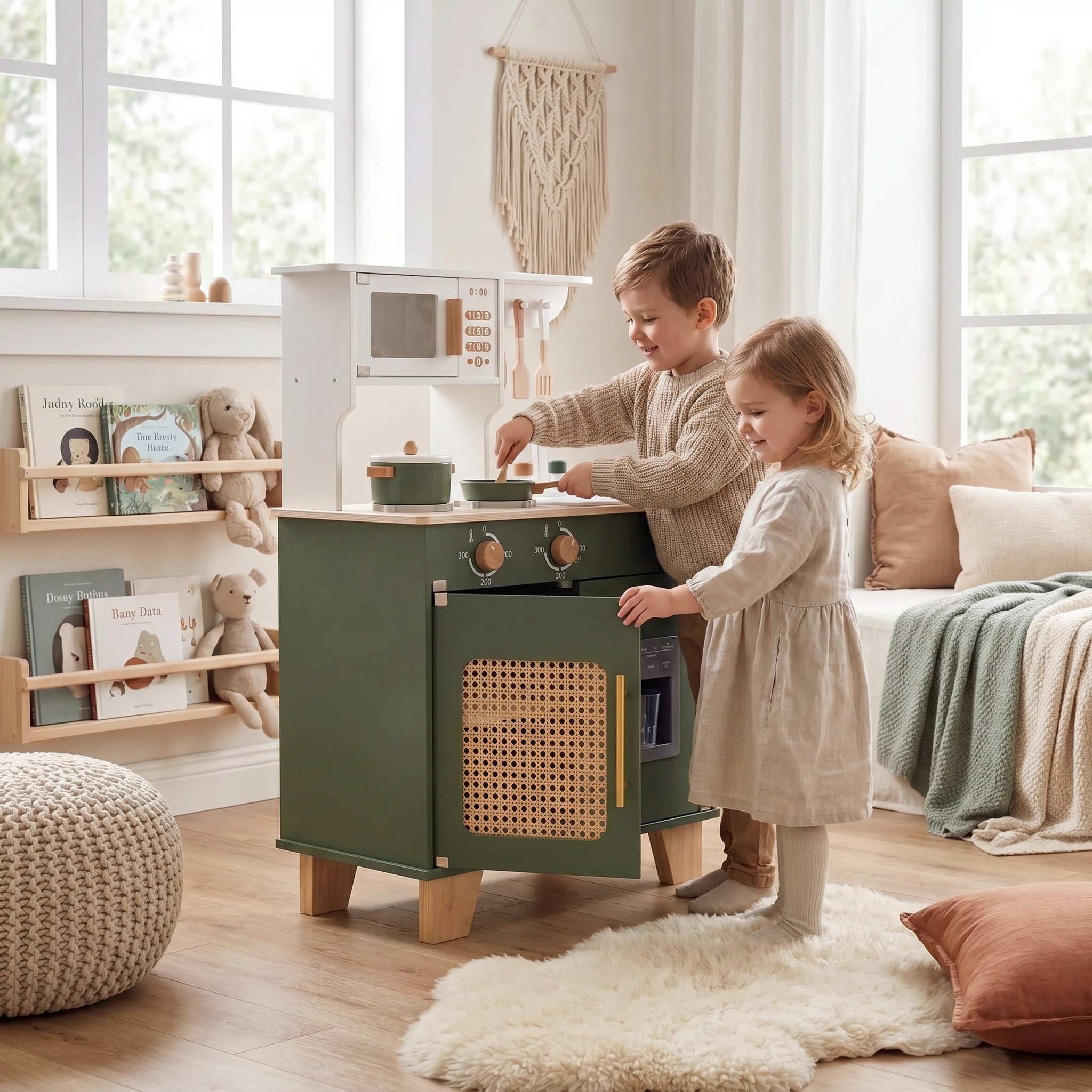 Imitation Wooden Montessori Furniture for the Kitchen and Home