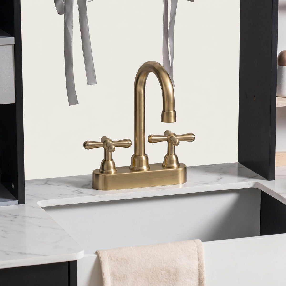 Wooden Montessori Kitchen with Sink and Storage