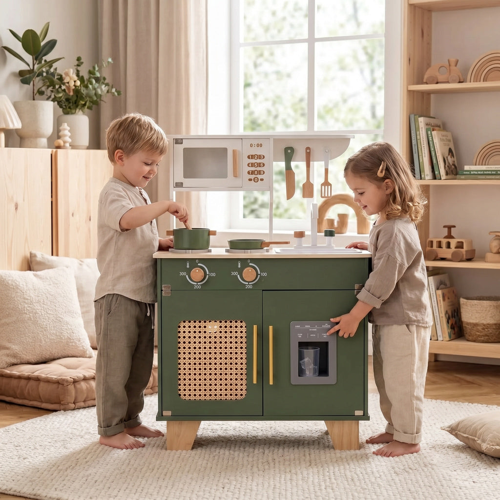 Imitation Wooden Montessori Furniture for the Kitchen and Home