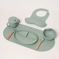 Montessori Silicone Tableware Set for Baby
