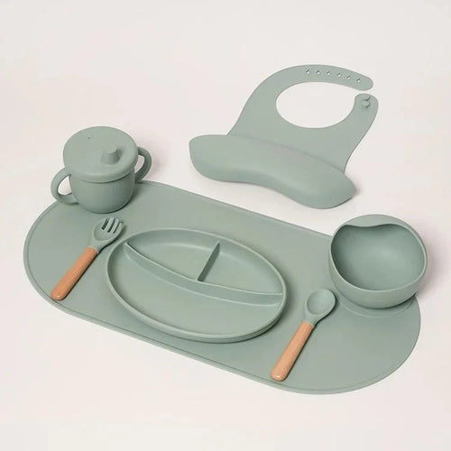 Montessori Silicone Tableware Set for Baby
