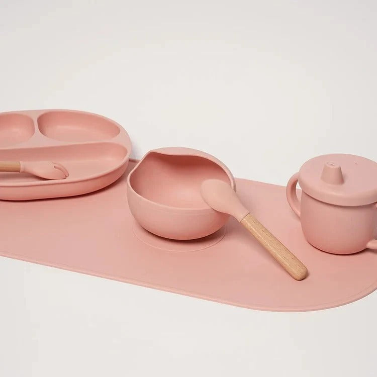 Montessori Silicone Tableware Set for Baby