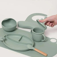 Montessori Silicone Tableware Set for Baby
