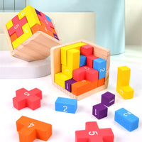 Montessori 3D Cube Puzzle L'atelier Montessori
