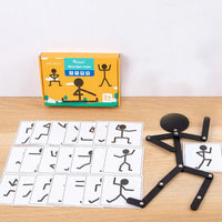 Montessori Articulated Wooden Figure L'atelier Montessori
