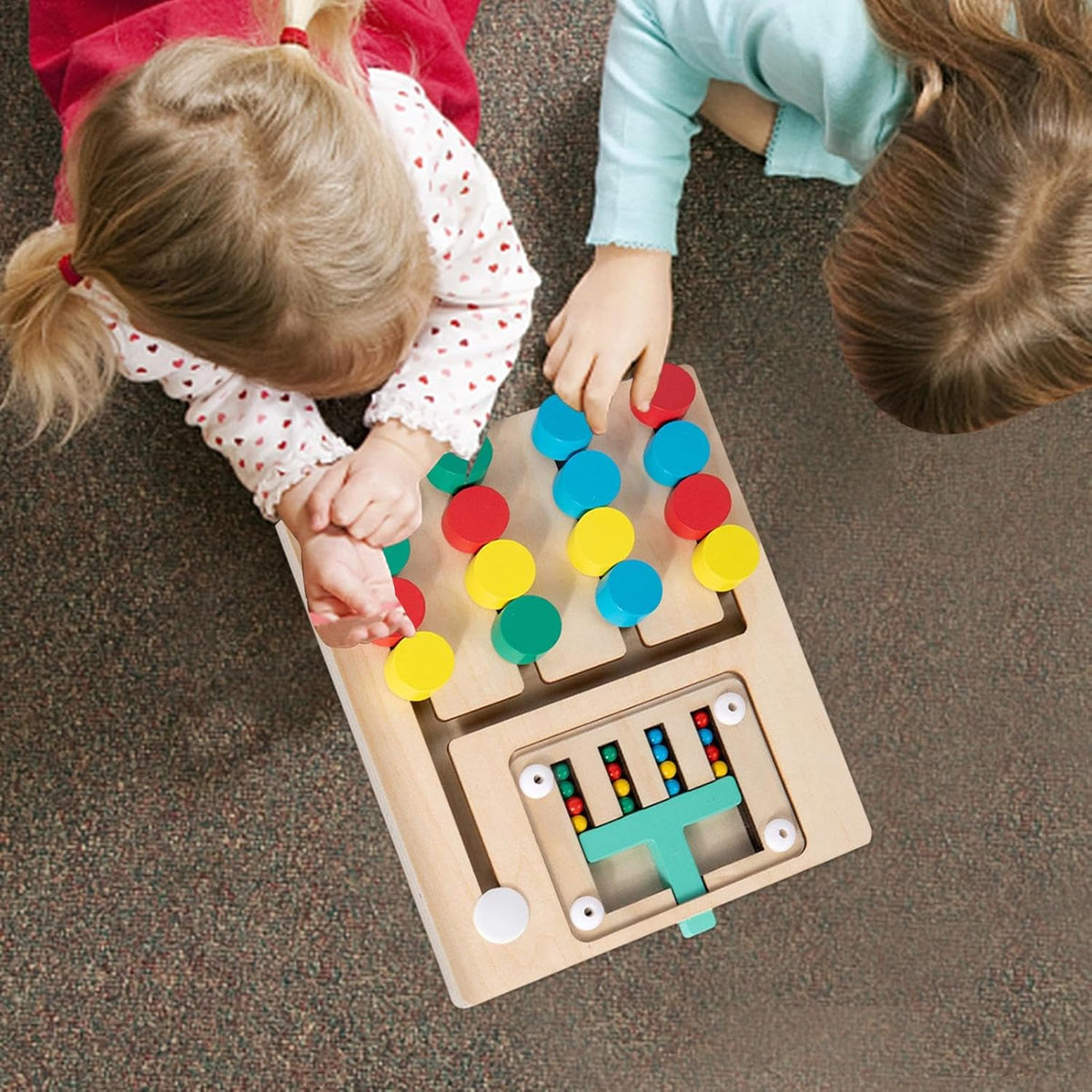 Montessori Color Sorting Puzzle L'atelier Montessori