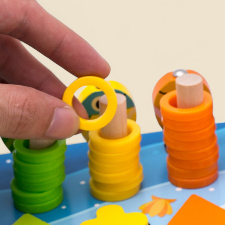 Montessori Fishing and Shapes Game L'atelier Montessori