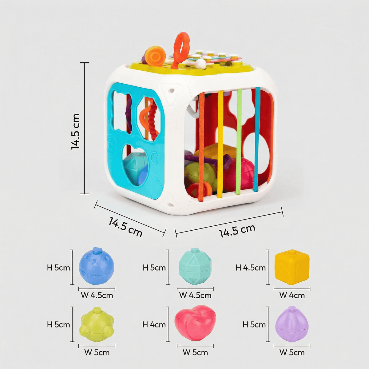 Montessori Growing Activity Cube L'atelier Montessori