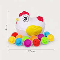 Montessori Hen and Geometric Shapes L'atelier Montessori