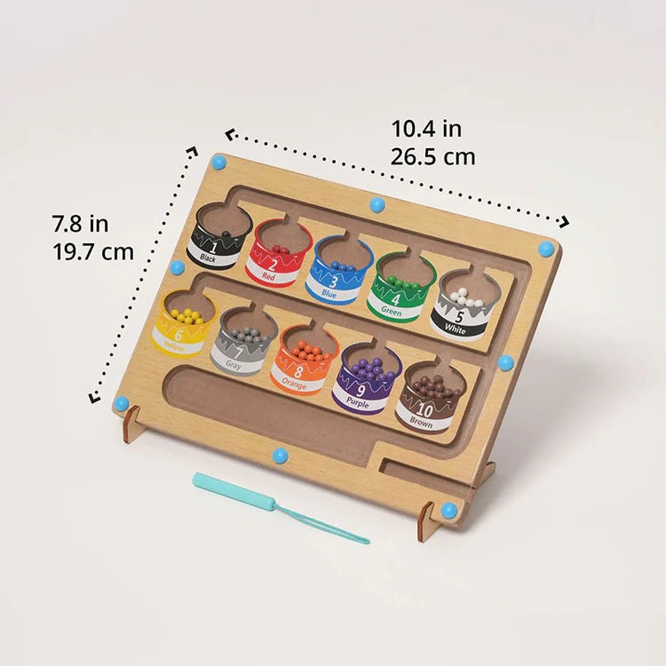 Montessori Magnetic Color Sorting Puzzle L'atelier Montessori