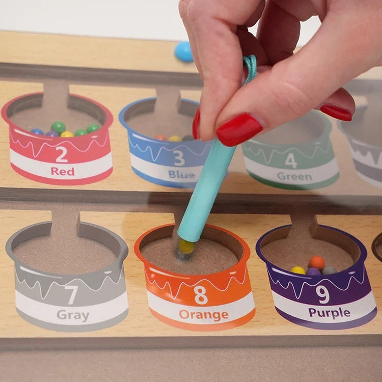 Montessori Magnetic Color Sorting Puzzle L'atelier Montessori