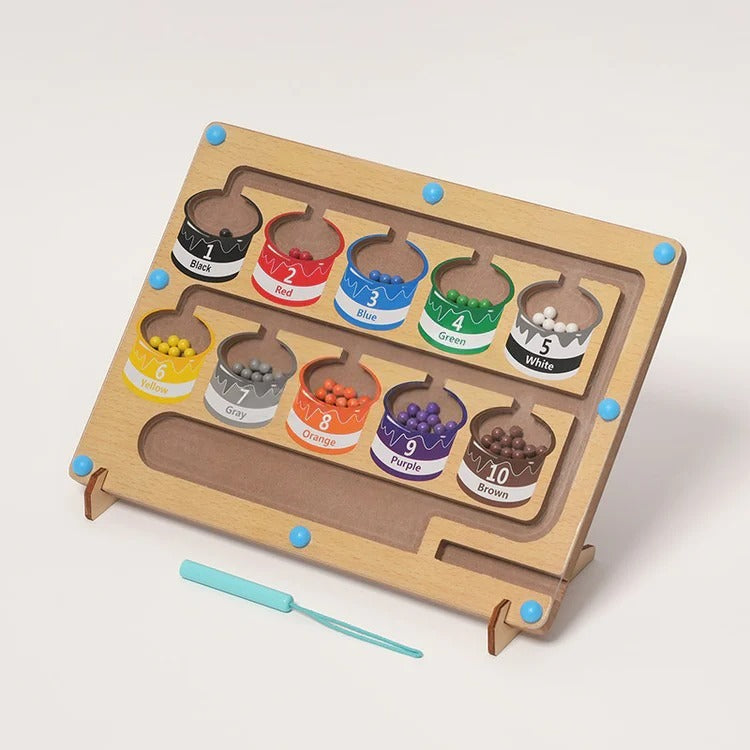 Montessori Magnetic Color Sorting Puzzle L'atelier Montessori