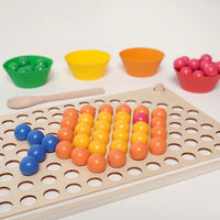 Montessori Rainbow Beads L'atelier Montessori