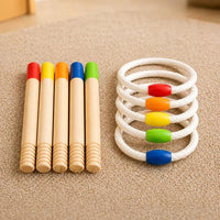 Montessori Ring Toss Challenge L'atelier Montessori