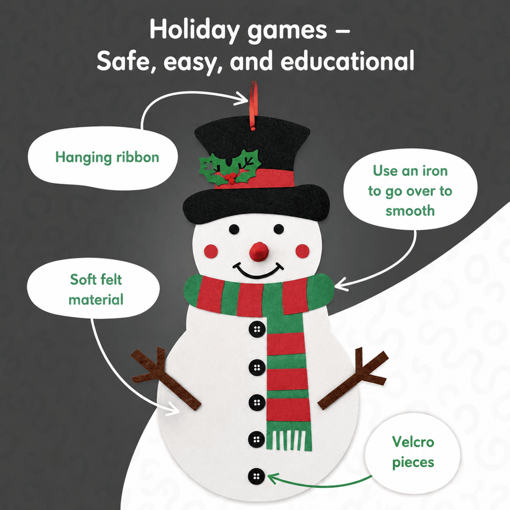 Montessori Snowman L'atelier Montessori
