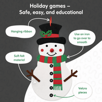 Montessori Snowman L'atelier Montessori