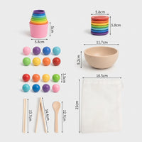 Montessori Sorting and Counting Set L'atelier Montessori