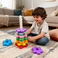 Montessori Stacking & Layering Game L'atelier Montessori