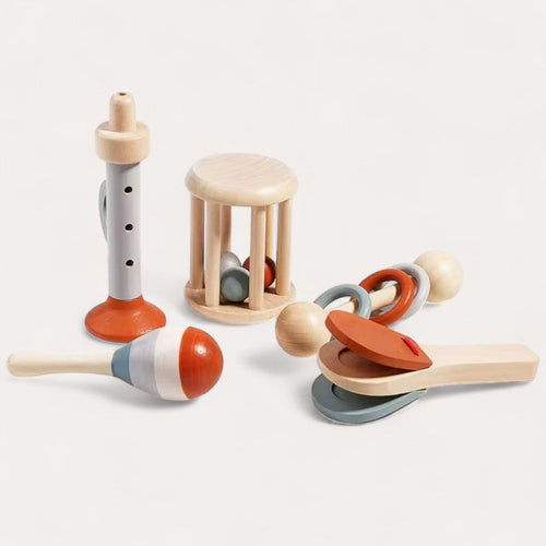 Montessori Wooden Musical Instruments Set
