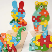 Montessori Wooden Puzzle L'atelier Montessori