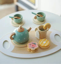 Montessori Wooden Tea Set L'atelier Montessori