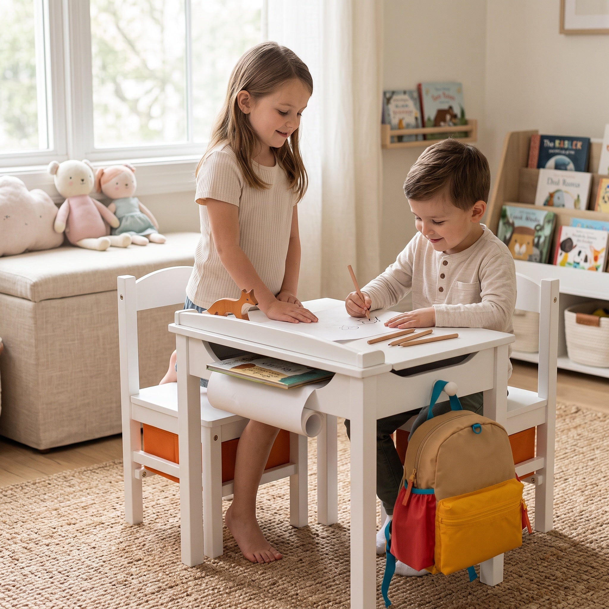 Montessori Desk with Chair