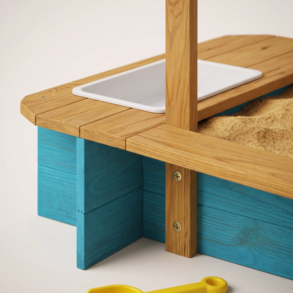 Montessori Sandbox with a Roof