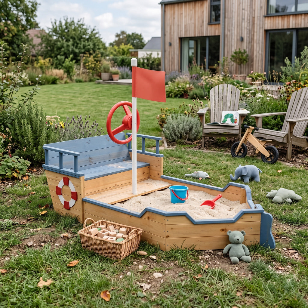 Montessori Sandbox Boat